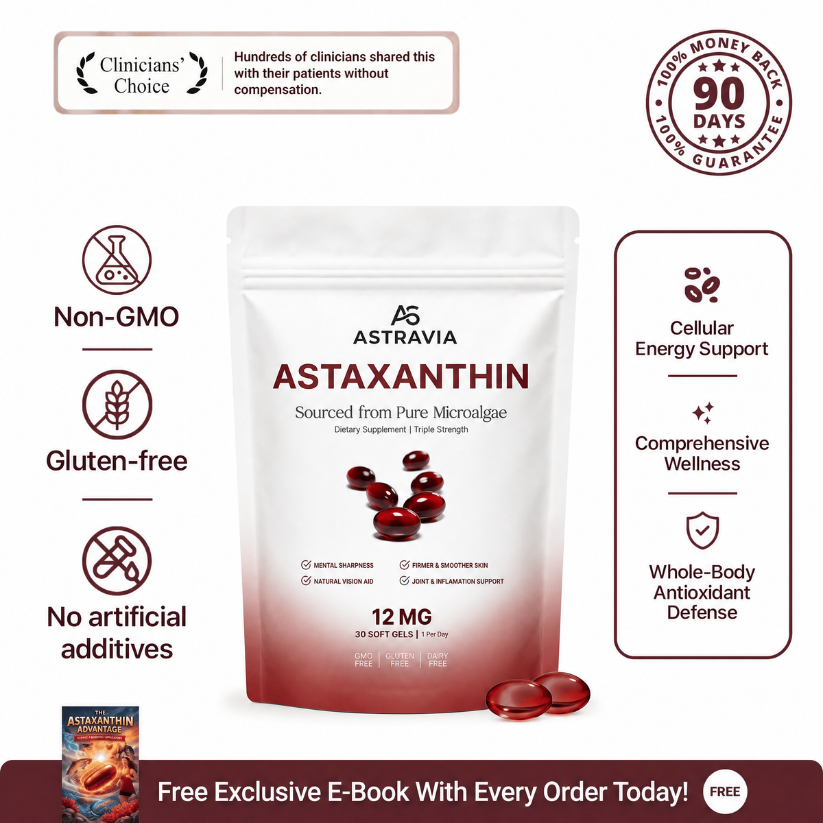 Astaxanthin – Naturally Fights Oxidative Stress To Restore Balance Inside and Out